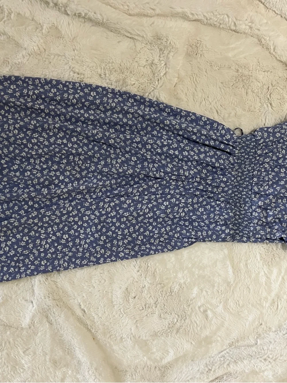 Sienna Sky periwinkle, Floral Midi Dress - Picture 3 of 5
